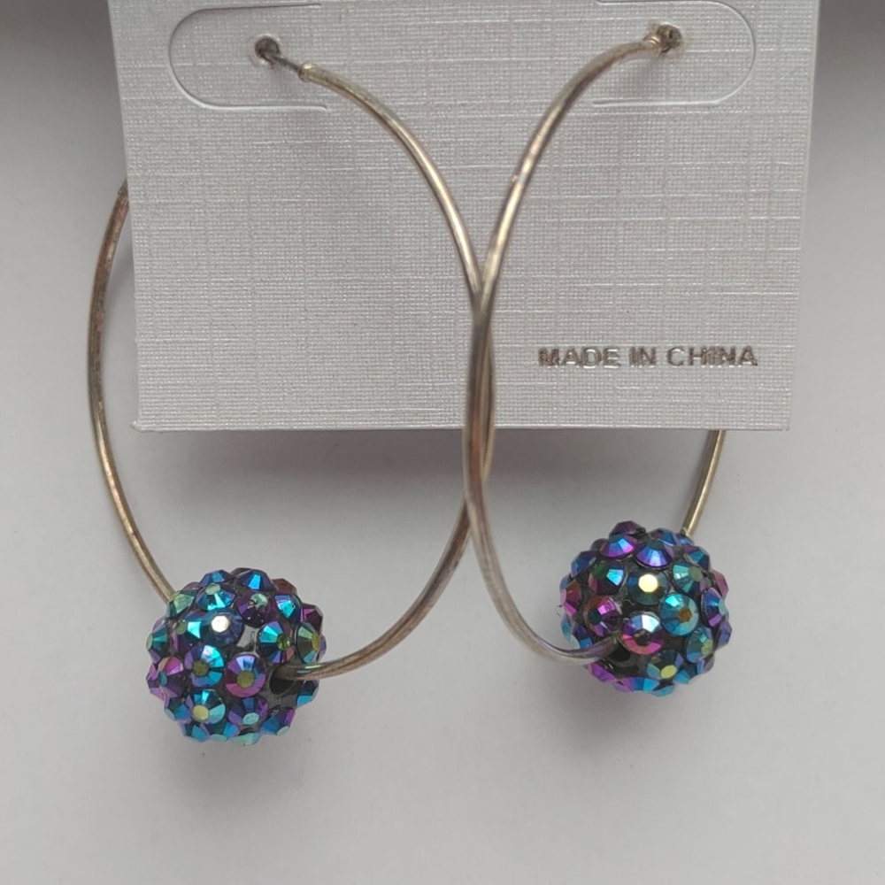 2/$10 or 4/$15 Hook Earrings Multicolor Bead